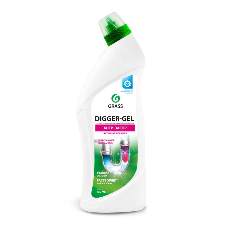 

Средство от засоров Grass Digger-Gel 750 мл