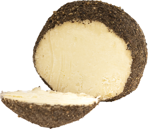 

Сыр Eco Village Бельпер Кнолле с черным перцем 45% 100 г