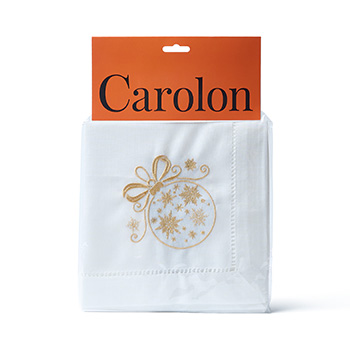

Салфетка с вышивкой Carolon Ёлочный шар 43 х 43 см 1 шт.
