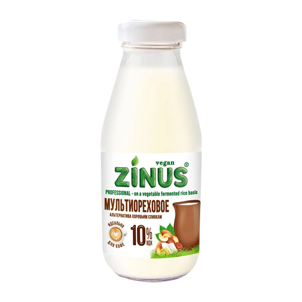 

Сливки Zinus Vegan Мультиореховые 10% 300 мл