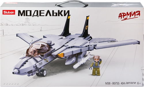 

Конструктор "Истребитель" (521 дет.) в коробке M38-B0891