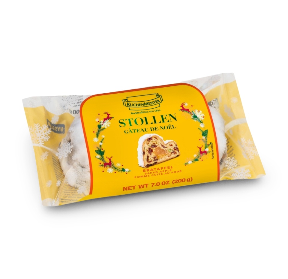 

Кекс марципановый KuchenMeister с запеченым яблоком 200 г