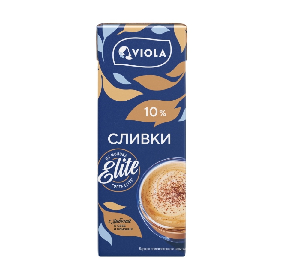 

Сливки ультрапастеризованные Viola 10%, 200 мл