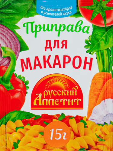 

Приправа Русский аппетит к макаронам 15 г
