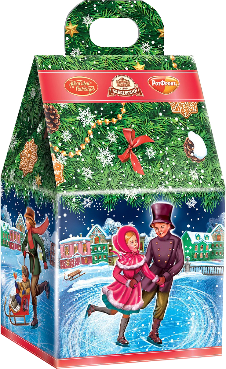 

Сладкий новогодний подарок Объединенные кондитеры Зима 1 шт. дизайн в ассортименте 150 г