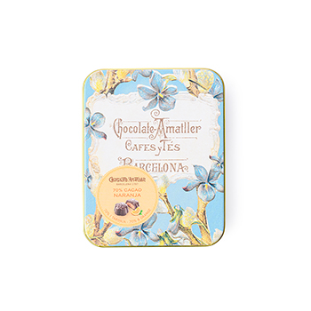 

Конфеты Chocolates Amatller в тёмном шоколаде 70% с апельсиновой начинкой 72 г