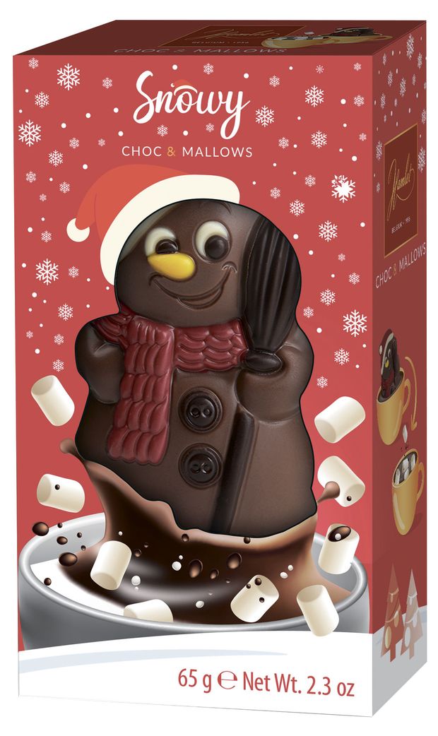 

Бомбочка шоколадная Hamlet Снеговик с зефиром 65 г