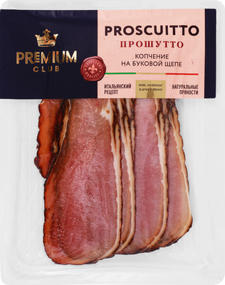 Прошутто Premium Club сырокопченое 140 г