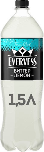 

Газированный напиток Evervess Биттер Лемон сильногазированный 1.5 л