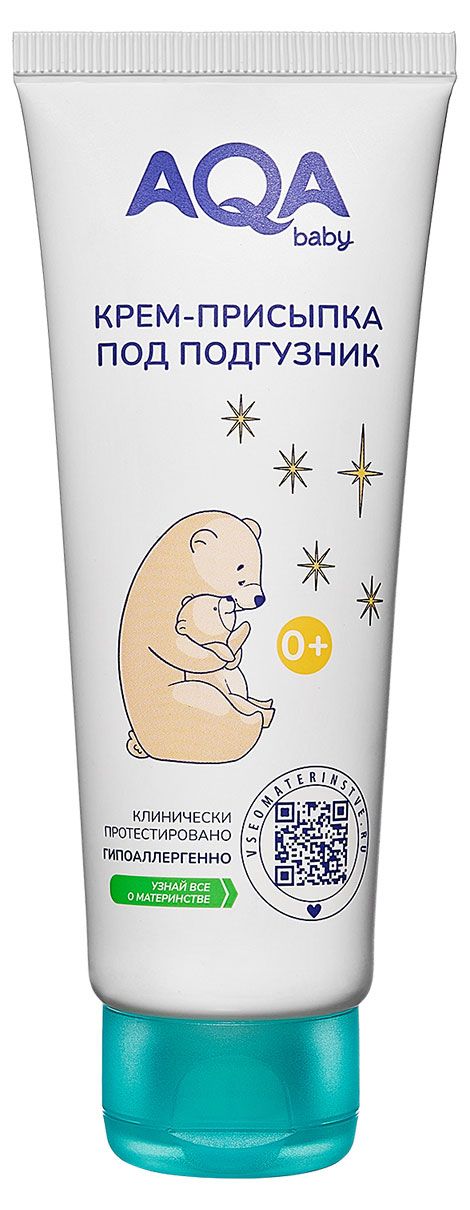 

Крем-присыпка Aqa Baby под подгузник с рождения 75 мл дизайн упаковки в ассортименте