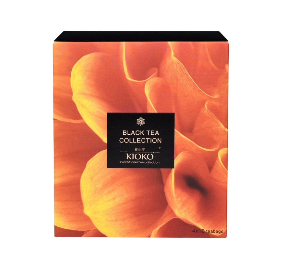 

Набор Kioko Коллекция чёрного чая 4 х 10 пакетиков 82 г