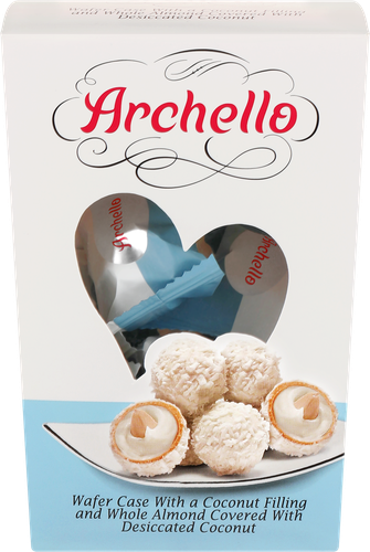 

Конфеты Archello с цельным миндалем, в кокосовой обсыпке 80 г