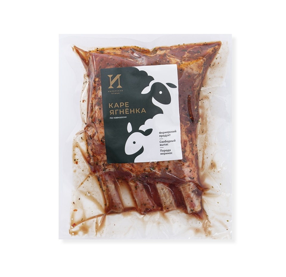 

Каре ягненка в маринаде "по-кавказски" охлажденное Империя, Россия