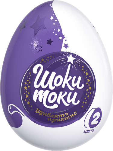 

Яйцо шоколадное Шоки-токи с игрушкой в ассортименте 20 г