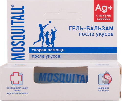 

Гель-бальзам Mosquitall после укусов 10 мл