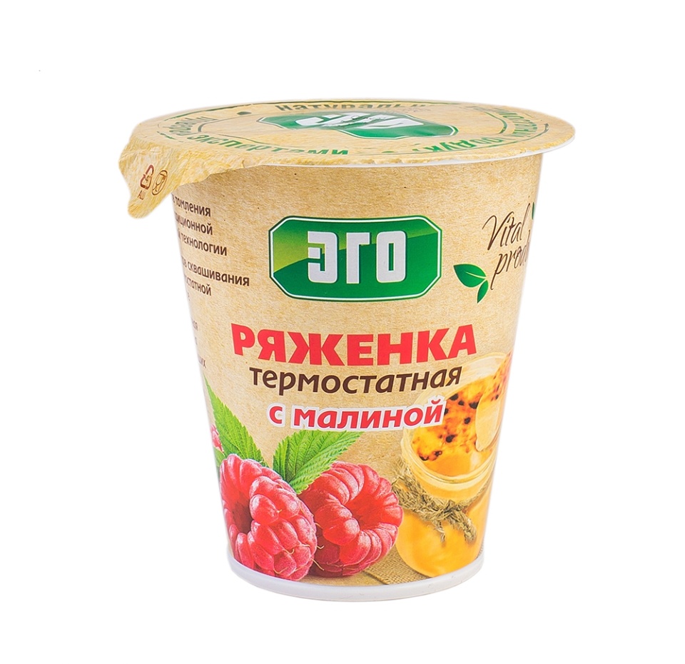 

Ряженка термостатная Эго малина 2.9% 300 г