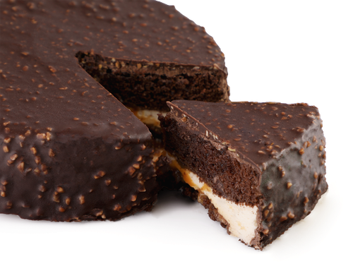 

Торт La Creme Кранч кейк арахис-карамель 650 г