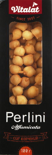 

Сыр Vitalat Перлини копчёный 40% 100 г