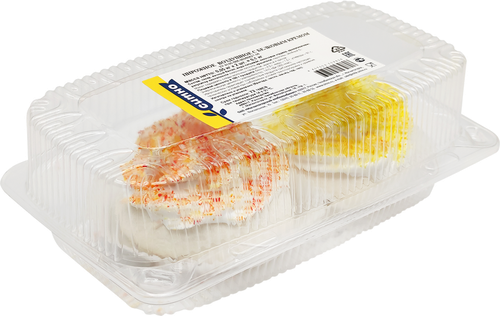 

Пирожное Ситно Воздушное с белковым кремом 100 г