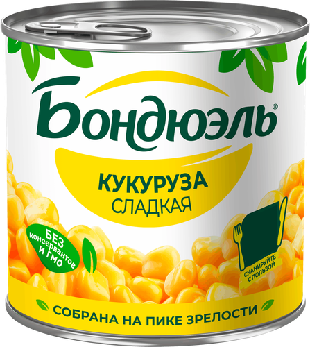 

Кукуруза Bonduelle Classique сладкая 425 мл
