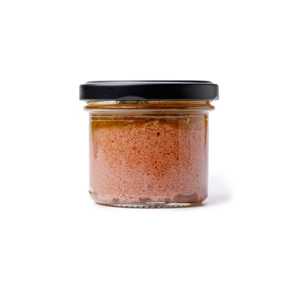 

Паштет Азбука Вкуса из печени цыпленка-бройлера с джемом из инжира 90 г