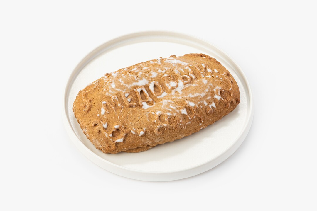 

Пряник ВкусВилл медовый с малиной 140 г