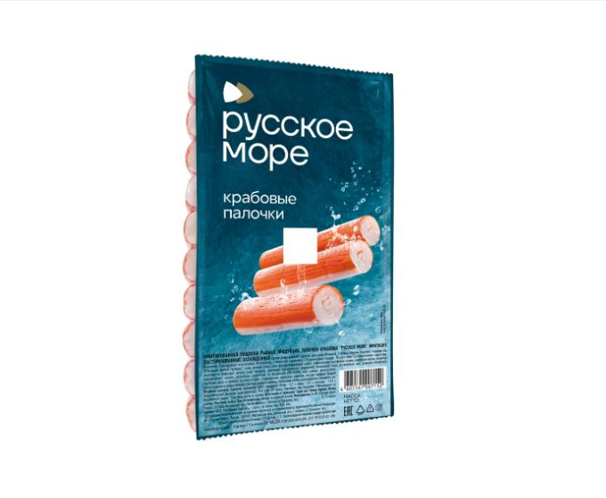 

Крабовые палочки Русское море охлажденные 200 г