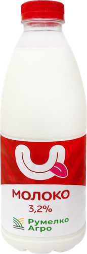 

Молоко РумелкоАгро пастеризованное 3.2% БЗМЖ 1 л