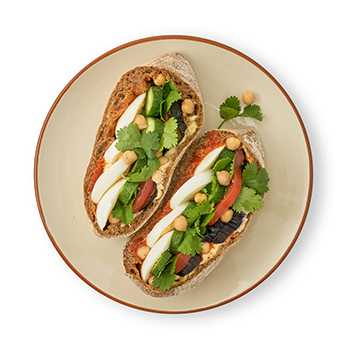 

Панини с яйцом, овощами и соусом сальса 265 г