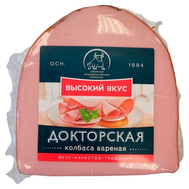 

Колбаса вареная Сибирская продовольственная компания Докторская 350 г