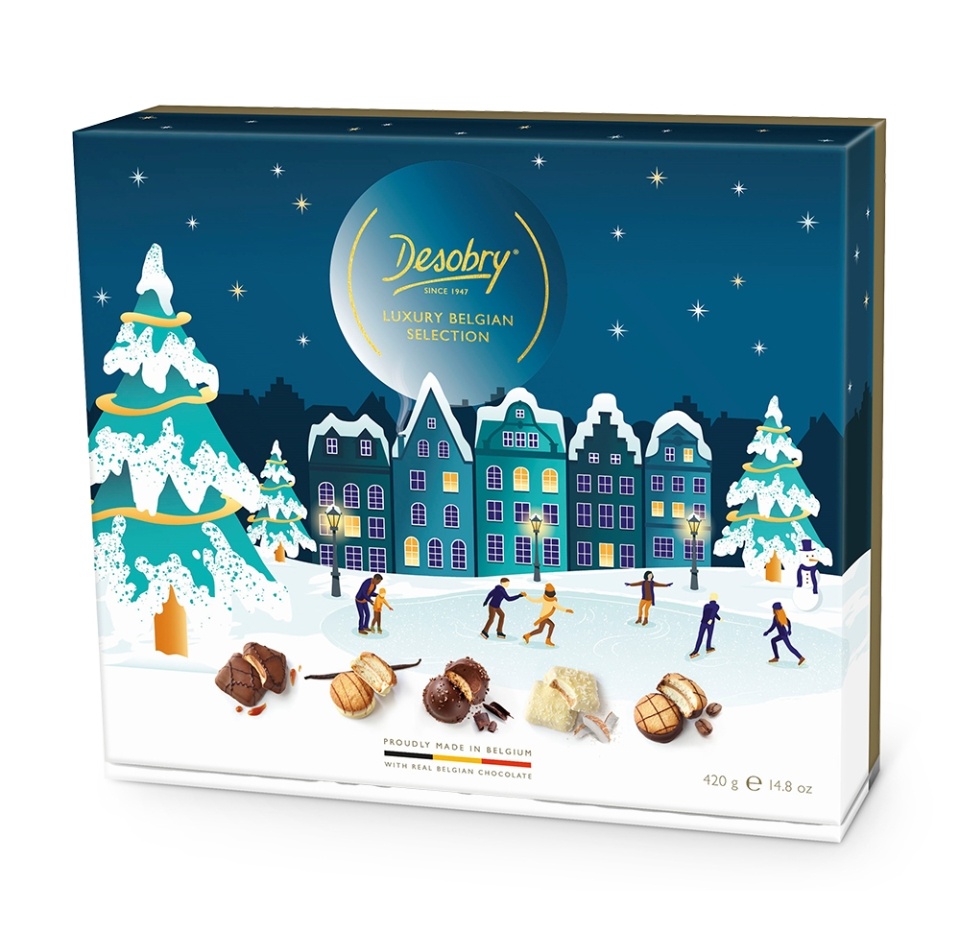 

Печенье Desobry Зимний город 420 г