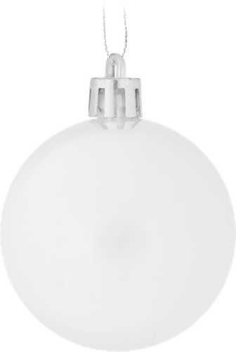 

Шар елочный Homeclub 5 см 1 шт, дизайн в ассортименте