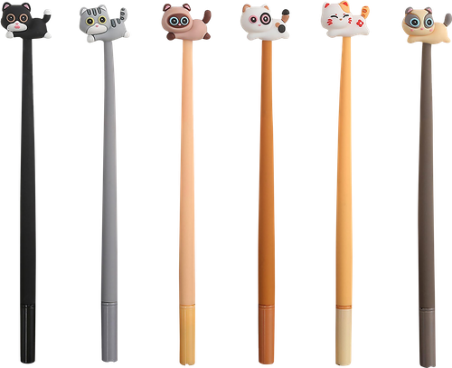 

Ручка шариковая синяя Colorio Милые котята с топпером 0.5 мм 1 шт., дизайн в ассортименте