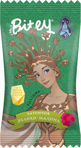 

Батончик фруктово-ягодный Take a Bitey Яблоко-малина с 2-х лет 25 г