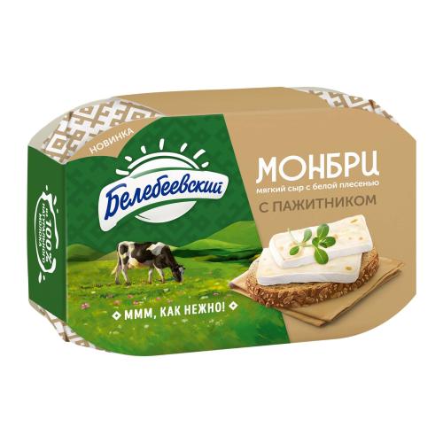 

Сыр Белебеевский Монбри с белой плесенью и пажитником 50% 125 г