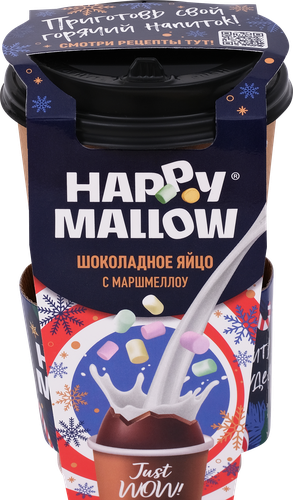 

Изделия кондитерские Happy Mallow шоколадные изделия с маршмеллоу в стакане 70 г