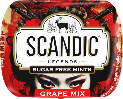 

Конфеты Scandic Виноградный микс без сахара 14 г