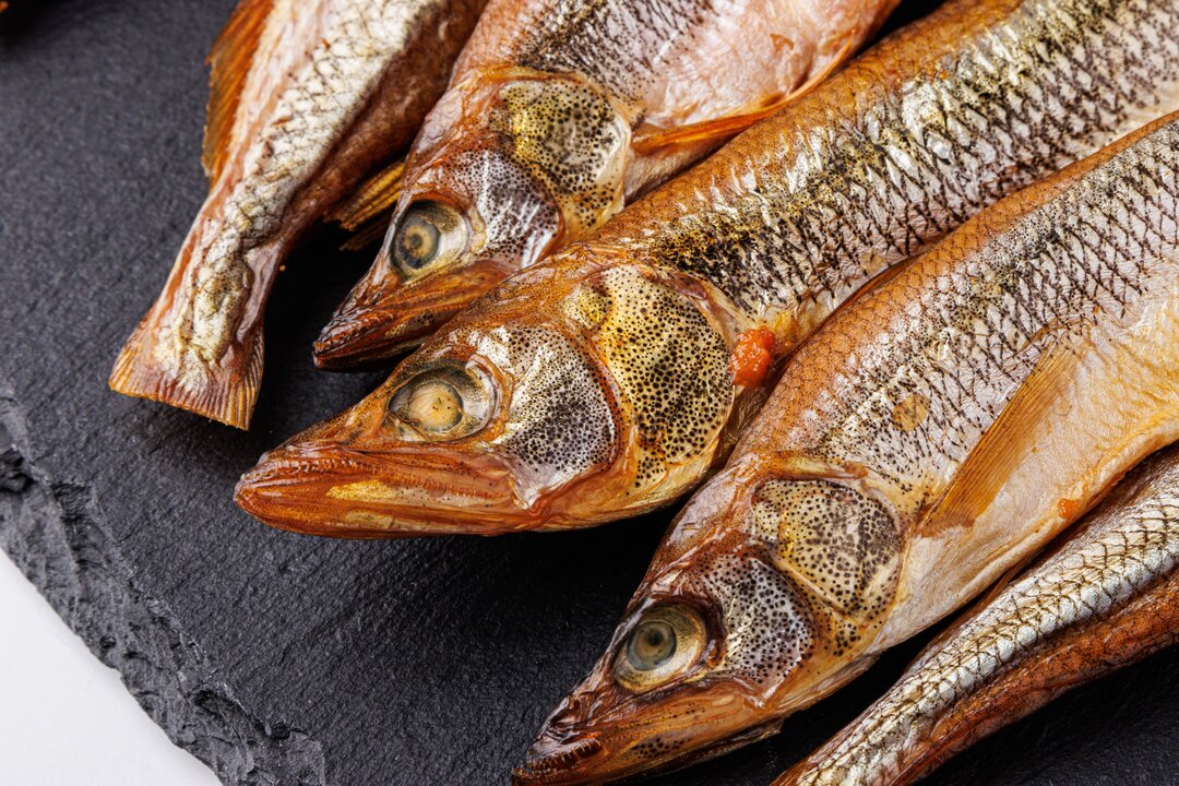 

Корюшка ВкусВилл азиатская холодного копчения 150 г