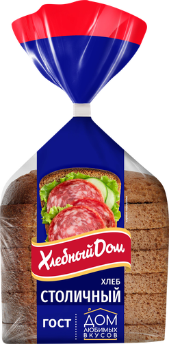 

Хлеб Хлебный дом Столичный формовой в нарезке 350 г