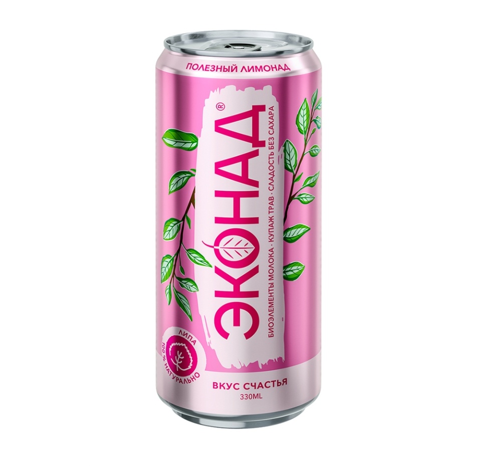 

Лимонад Эконад Счастье 330 мл