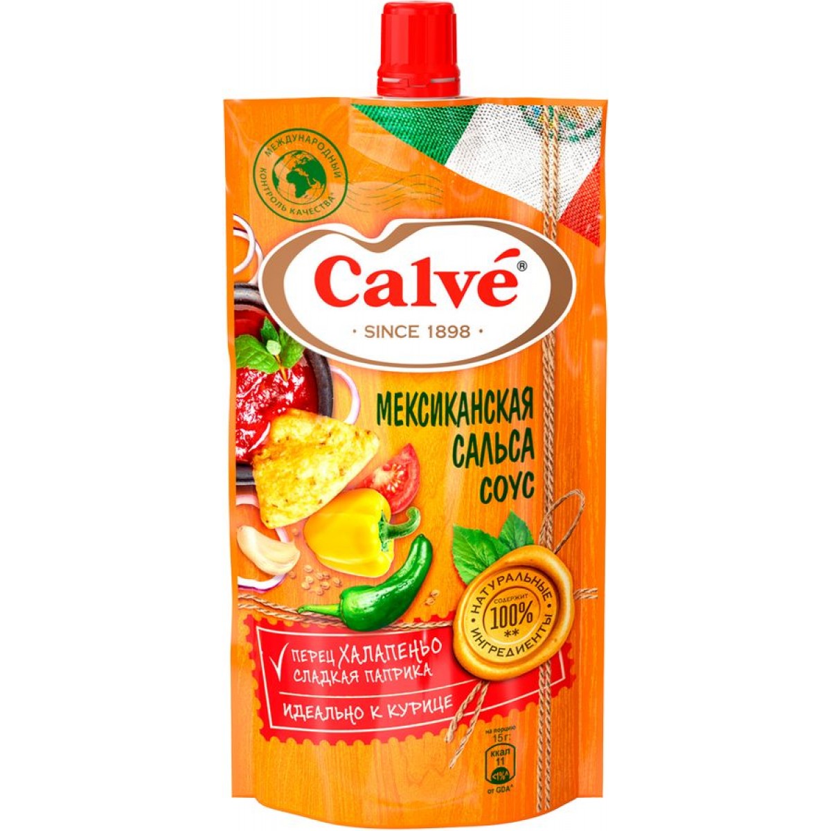 

Соус Calve Мексиканская сальса 230 г