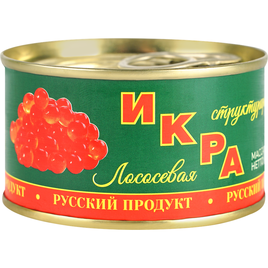 

Икра лососевая имитированная Русский продукт структурированная 120 г