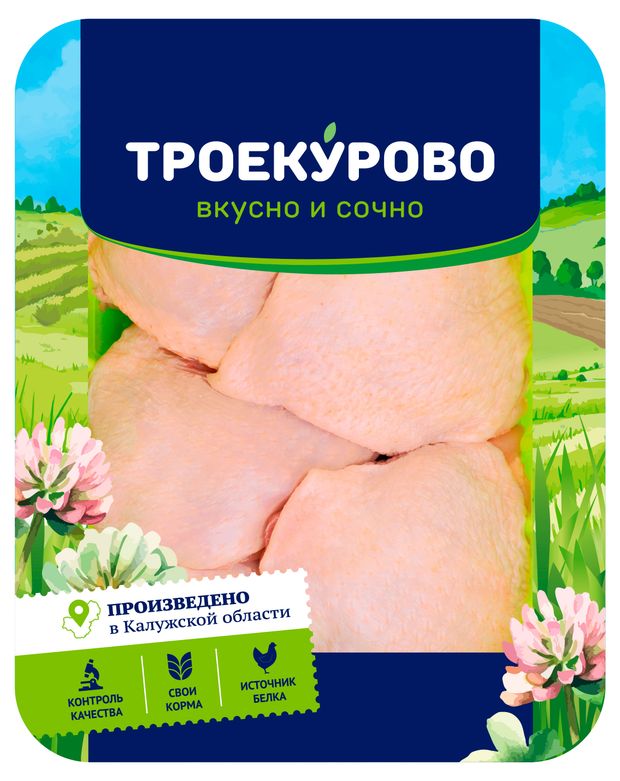 

Бедро цыпленка-бройлера Троекурово охлажденное 900 г
