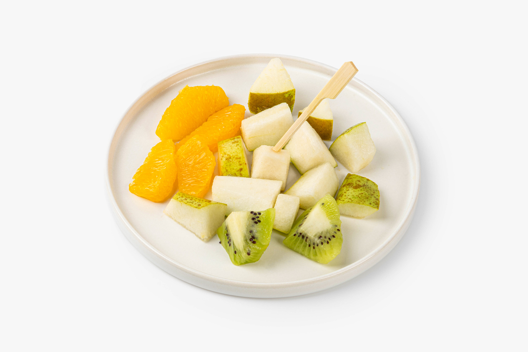 

Микс фруктовый ВкусВилл груша апельсин киви 140 г