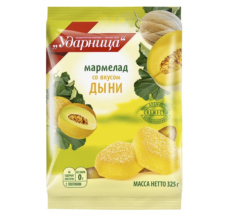 

Мармелад желейный Ударница Дыня 325 г