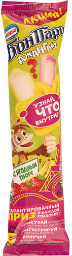 

Мороженое Бон Пари Джангли клубника-банан 45 г