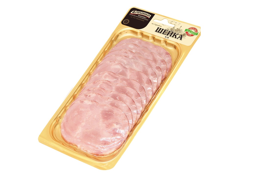 

Шейка Егорьевская КГФ По-Егорьевски копчено-вареная нарезка 115 г