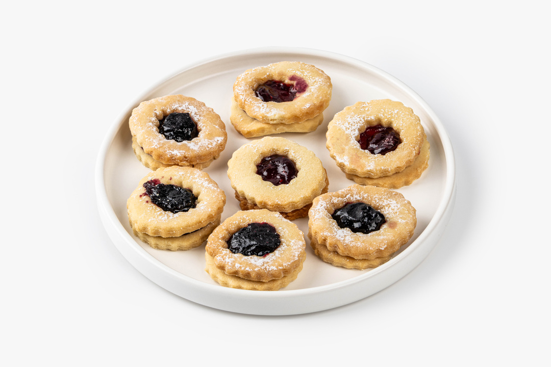 

Печенье сдобное с начинкой Смородина-малина 150 г