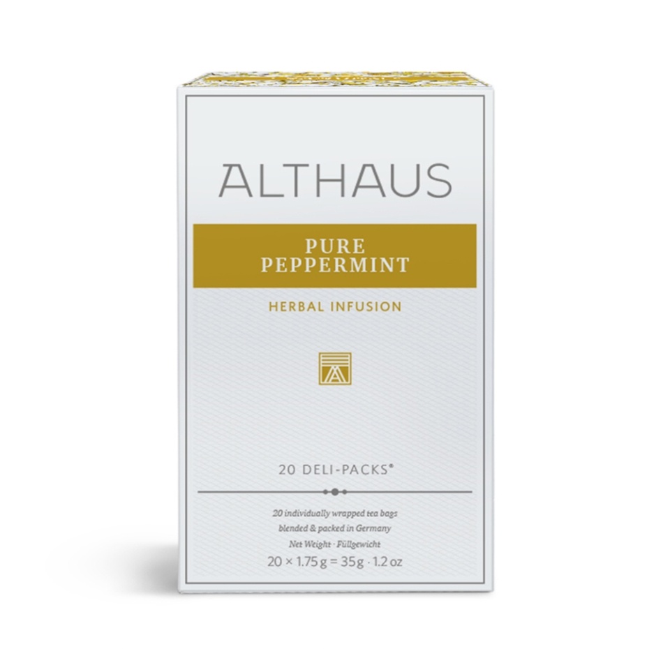 

Чай травяной Althaus Pure Peppermint пакетированный 20 шт. х 1.75 г