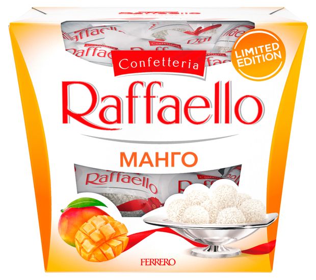 

Конфеты Raffaello Манго 130 г